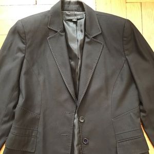 Ann Klein Black Blazer/ Workwear/ Suit  size 8
